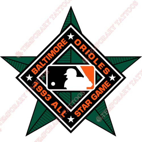 MLB All Star Game Customize Temporary Tattoos Stickers NO.1350